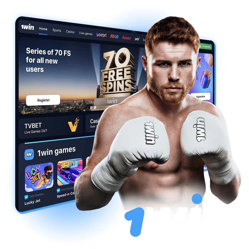 Join 1win and feel the power of Canelo in your corner.