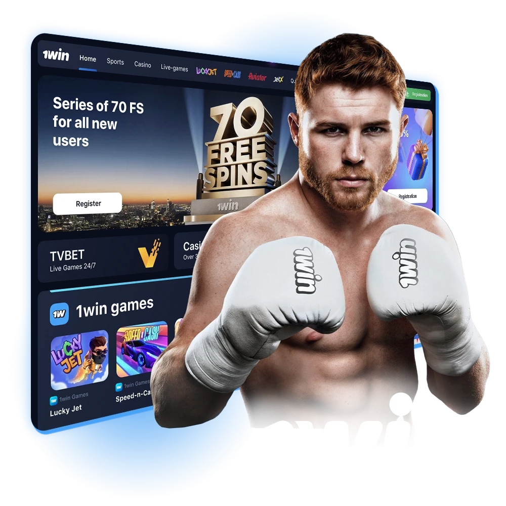 Join 1win and feel the power of Canelo in your corner.